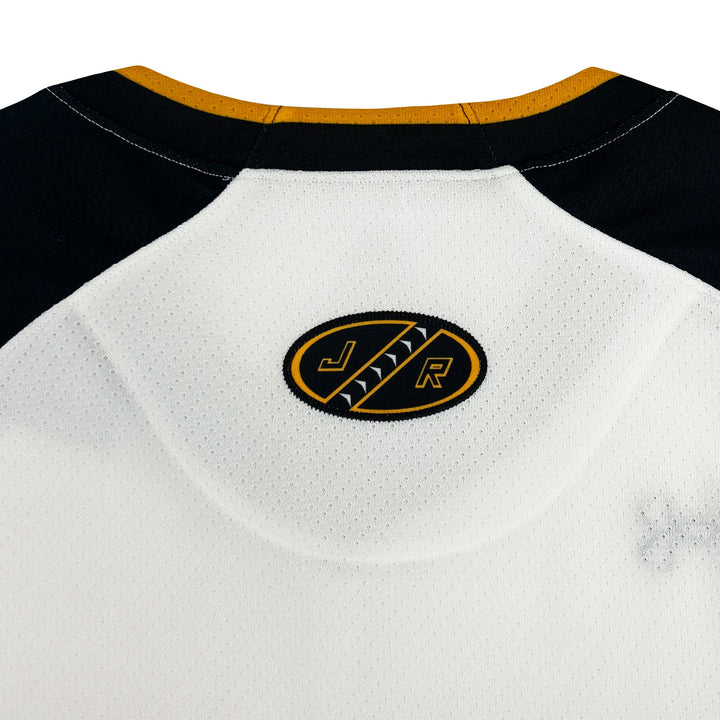 Navy Custom Under Armour Baseball Replica Jersey (White)