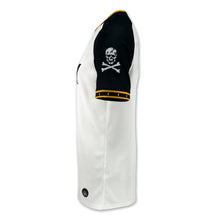 Load image into Gallery viewer, Navy Custom Under Armour Baseball Replica Jersey (White)