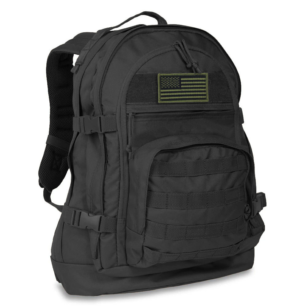 USA Flag S.O.C. 3 Day Pass Bag (Black) Navy Gear USA Flag S.O.C. 3 Day Pass Bag (Black) Navy Gear