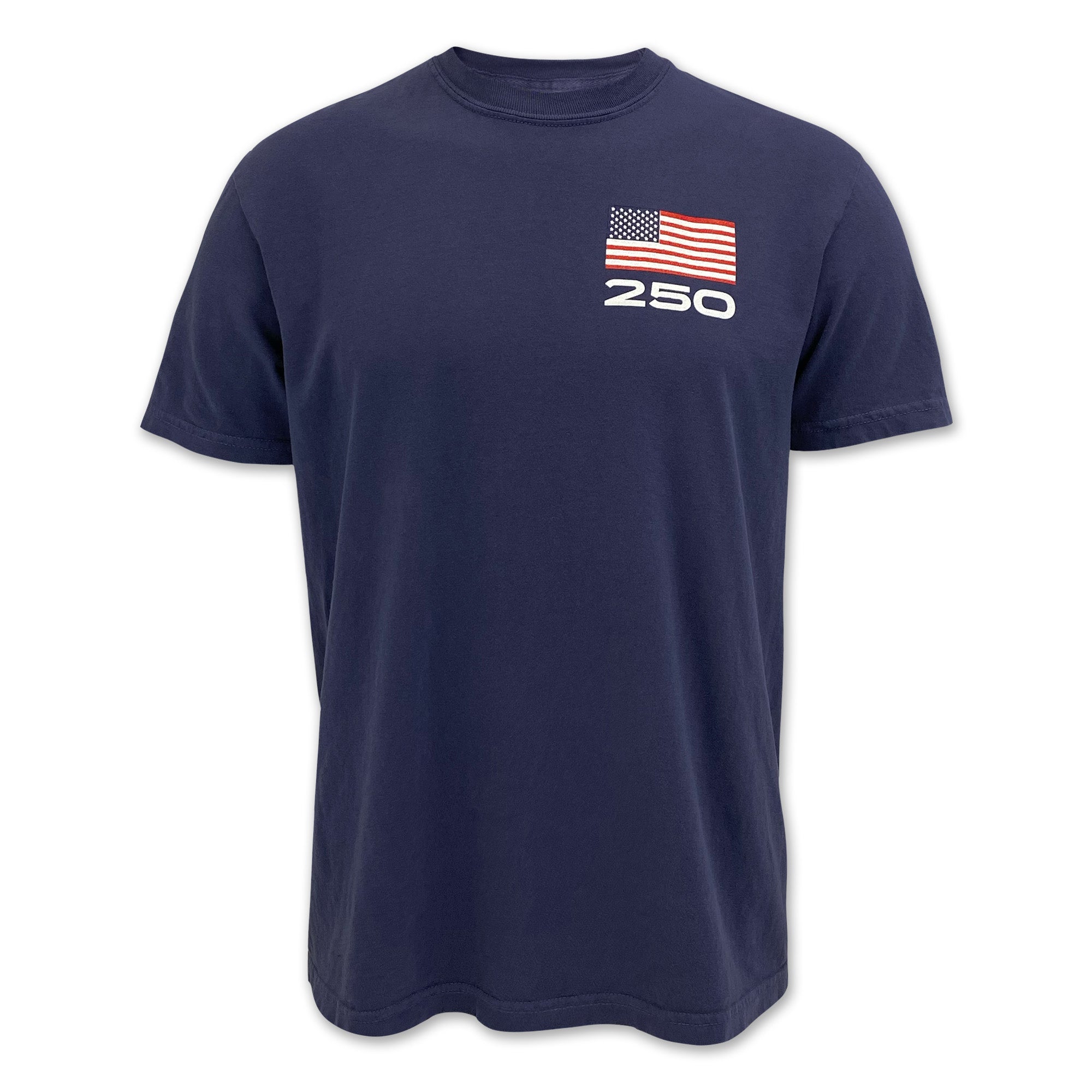 USA 250 Block T-Shirt (Navy) – Navy Gear