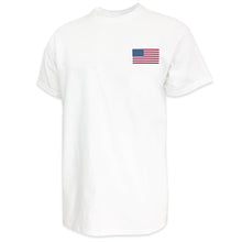 Load image into Gallery viewer, USA Flag Left Chest T-Shirt
