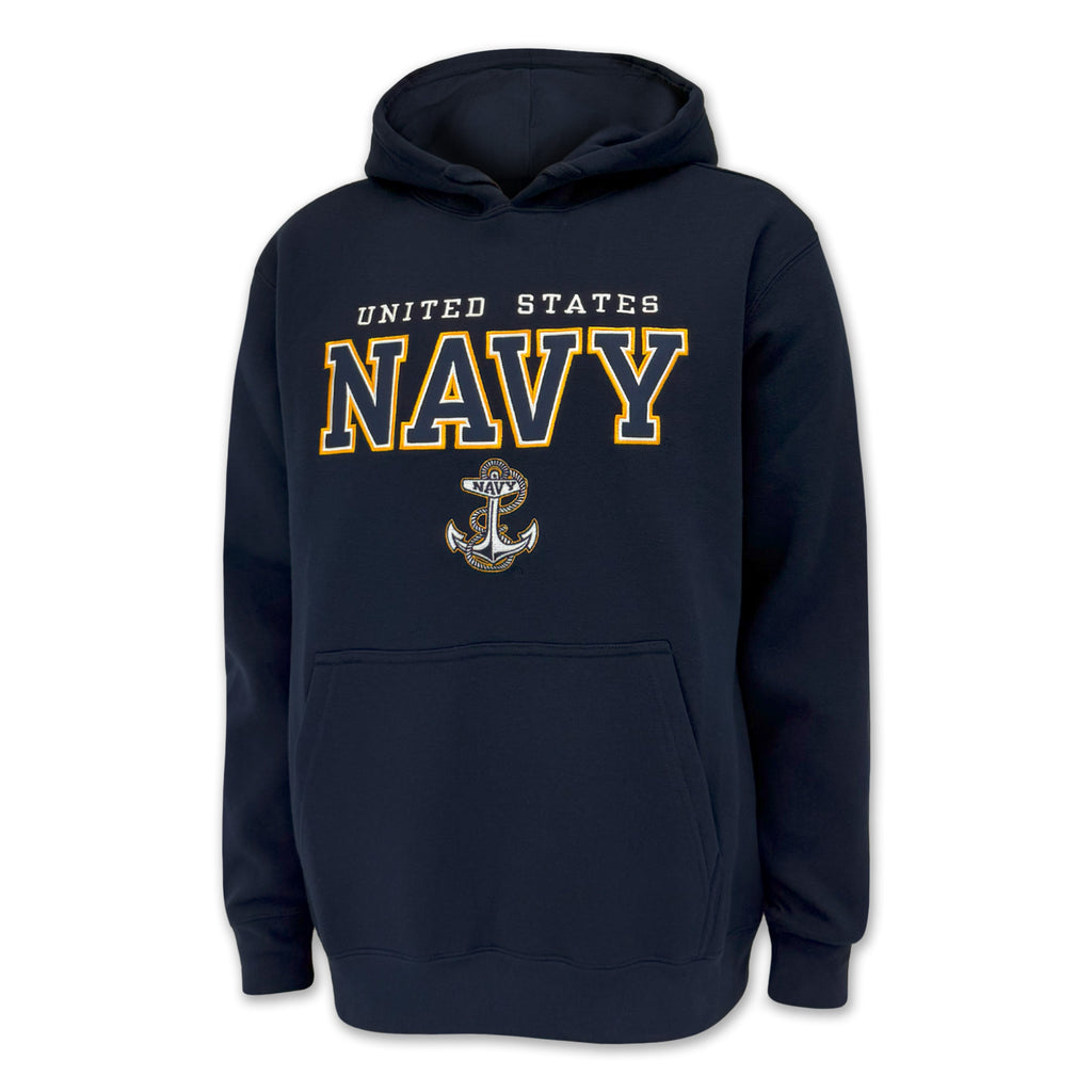 United States Navy Tackle Twill Embroidered Hood (Navy)