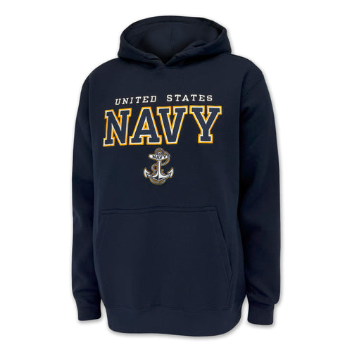 United States Navy Tackle Twill Embroidered Hood (Navy)