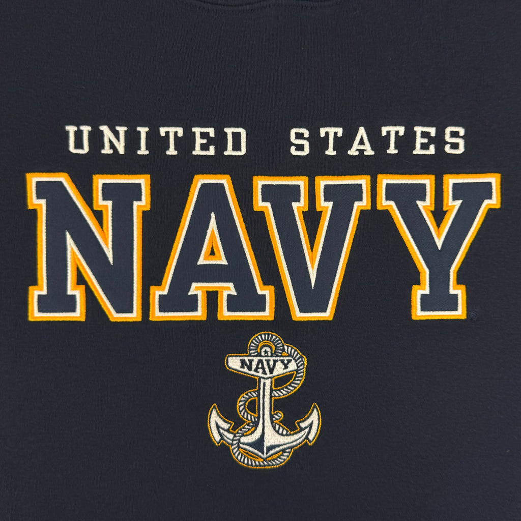 United States Navy Tackle Twill Embroidered Hood (Navy)