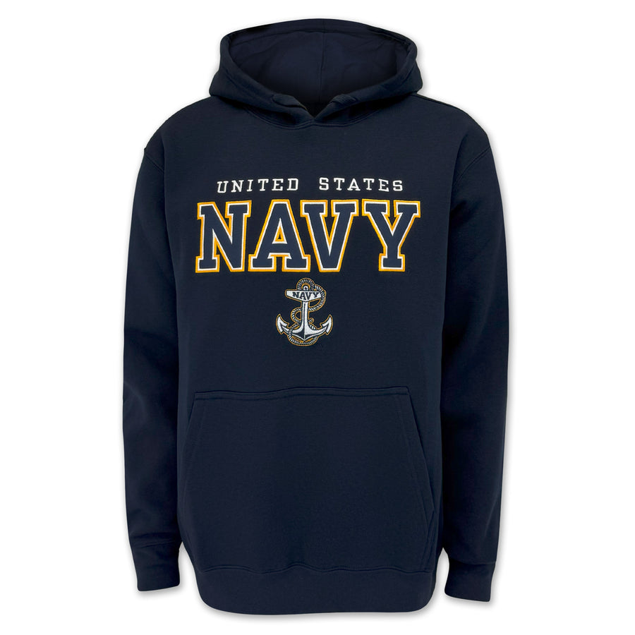 United States Navy Tackle Twill Embroidered Hood (Navy)