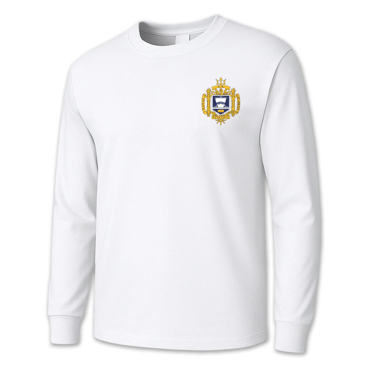 USNA Crest Long Sleeve T-Shirt