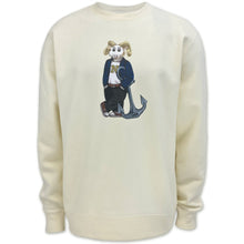Load image into Gallery viewer, USNA Crew Dog Original Crewneck (Cream)