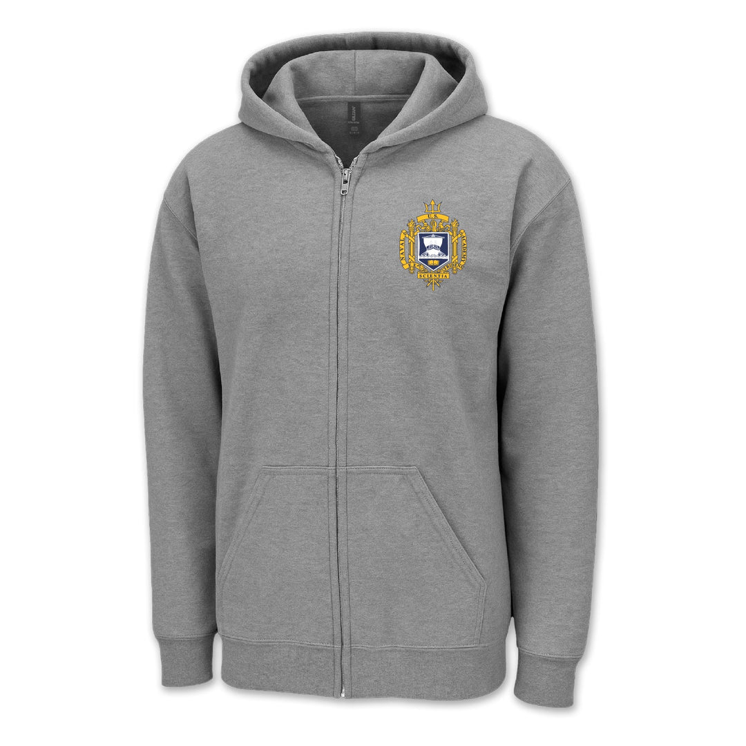 USNA Crest Full-Zip
