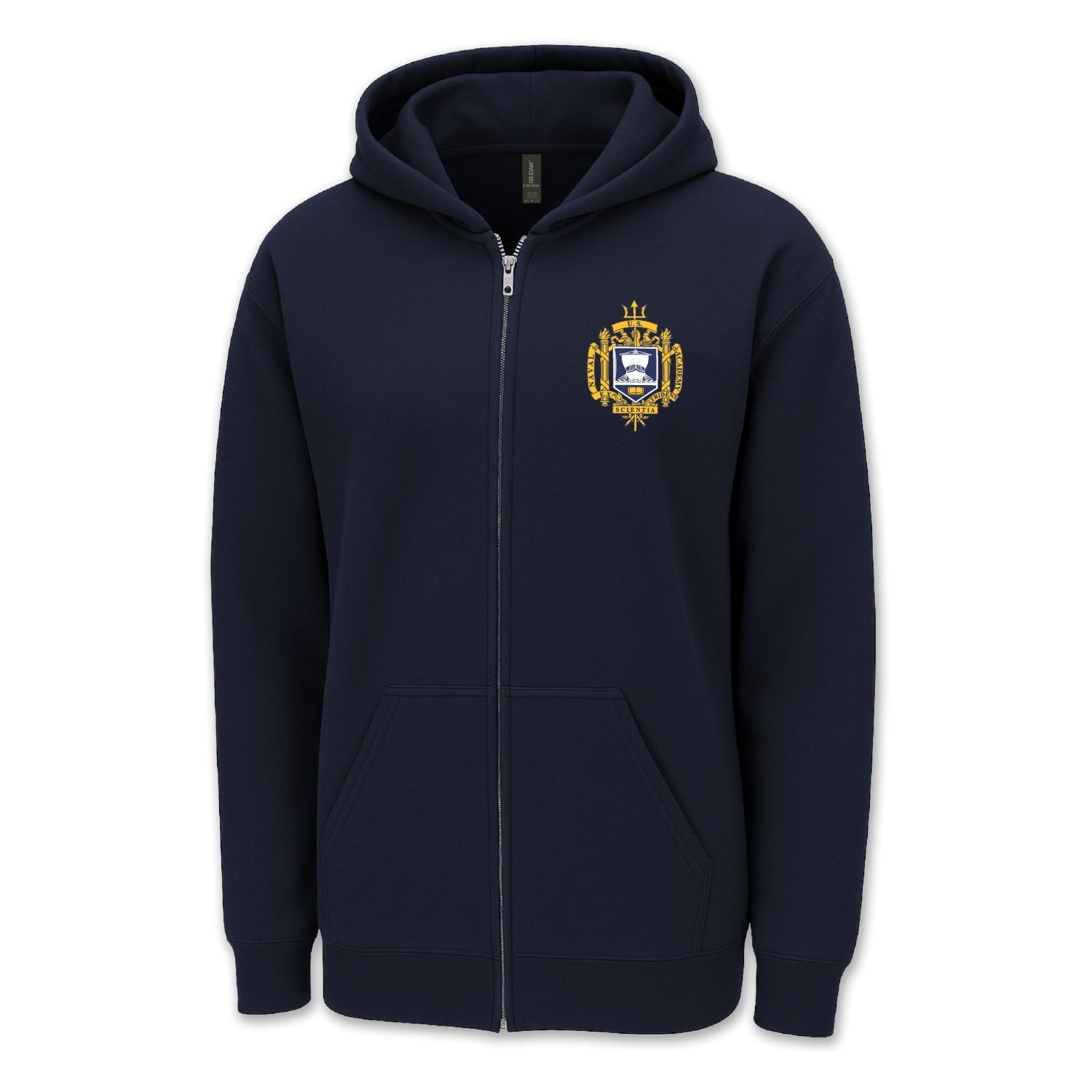 USNA Crest Full-Zip – Navy Gear