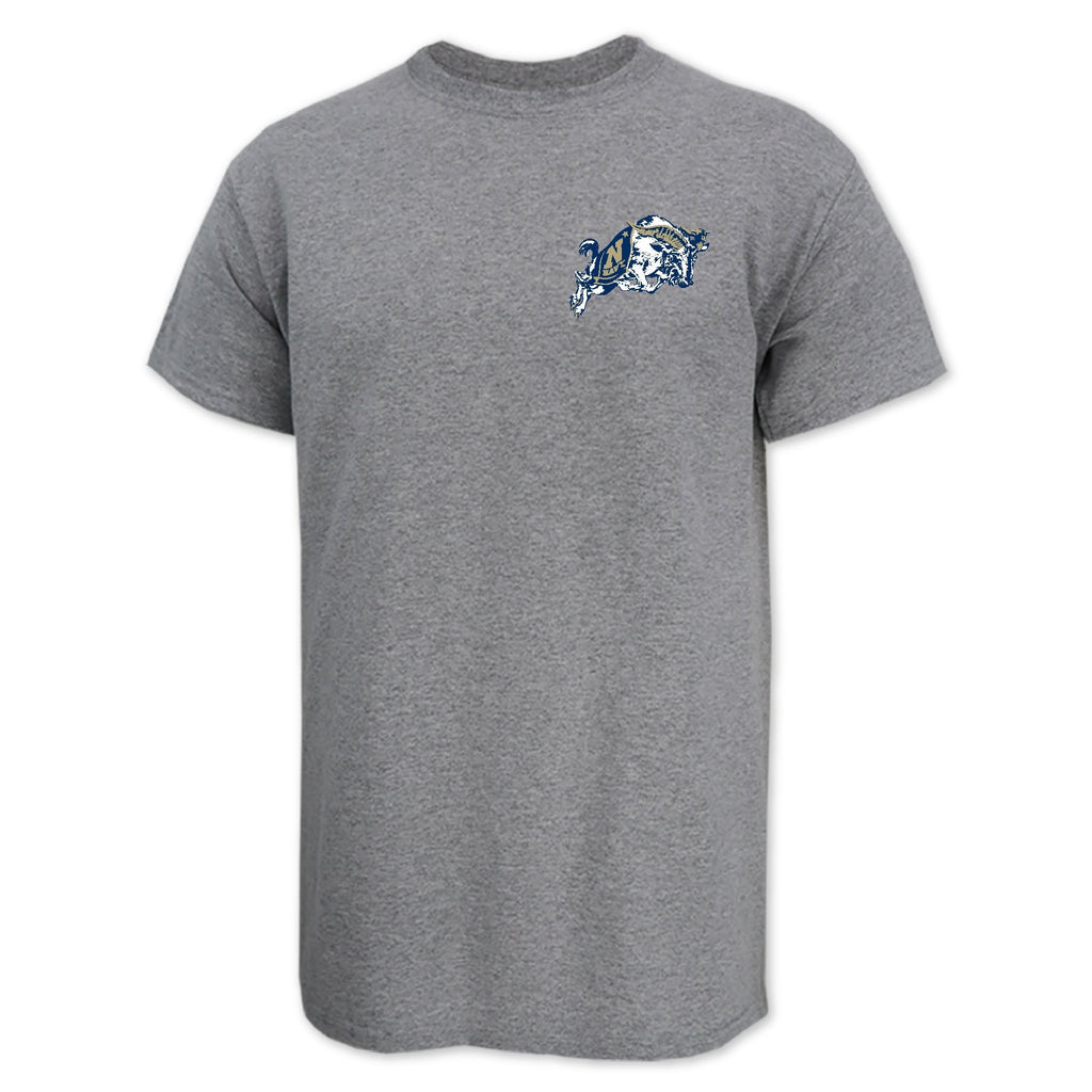 Pick Your Design USNA T-Shirt (Grey)