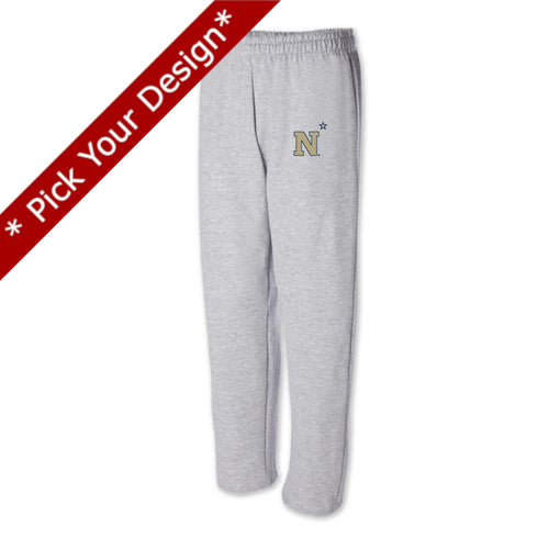Pick Your Design USNA Sweatpants (Grey)