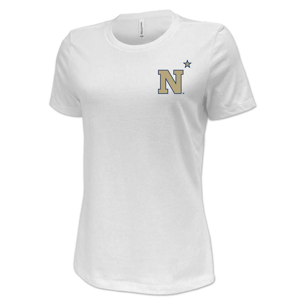 Pick Your Design USNA Ladies T-Shirt (White)