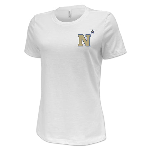 Pick Your Design USNA Ladies T-Shirt (White)