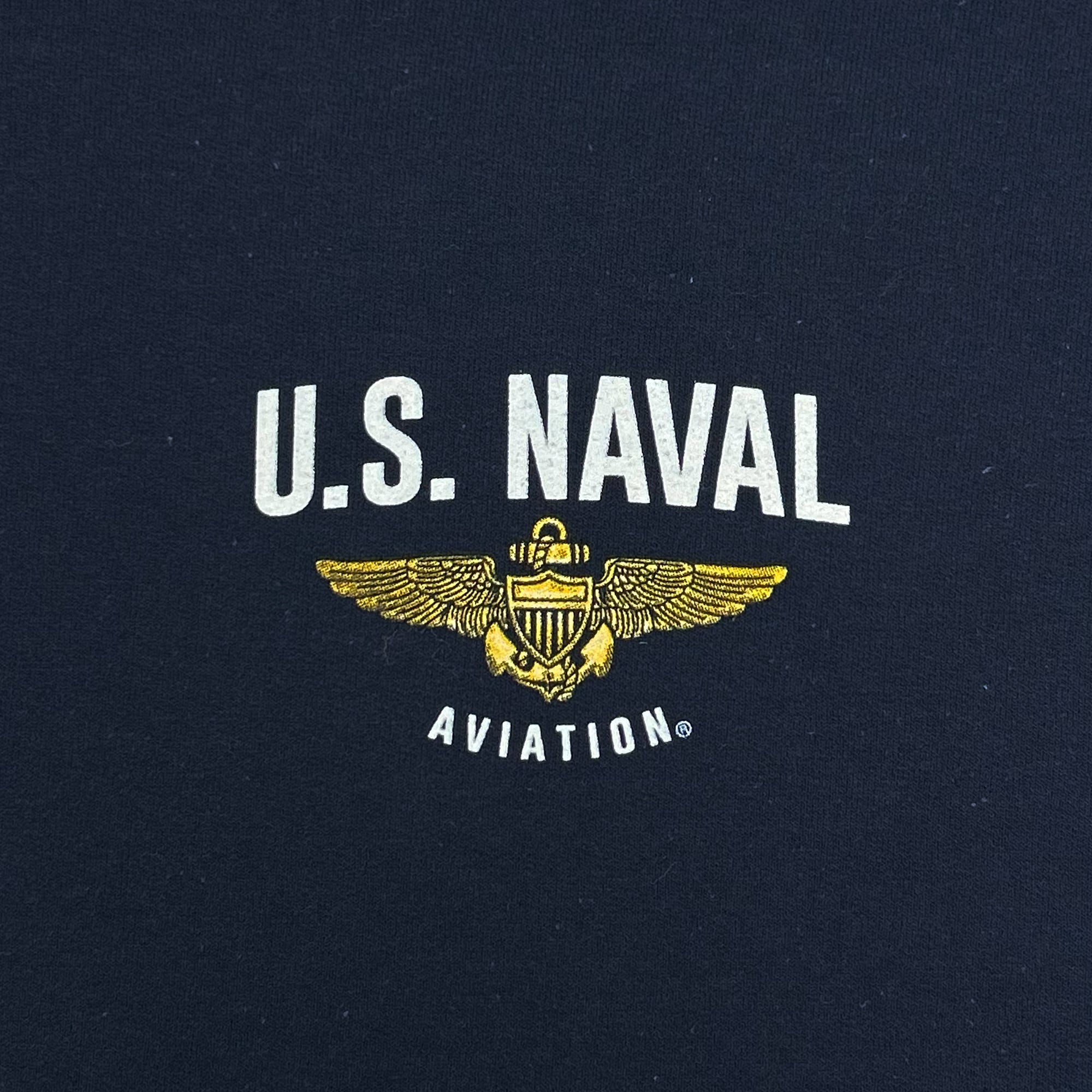 US Navy Aviator License Plate – Gold On Blue Embossed – Mitchell Proffitt – Aluminum