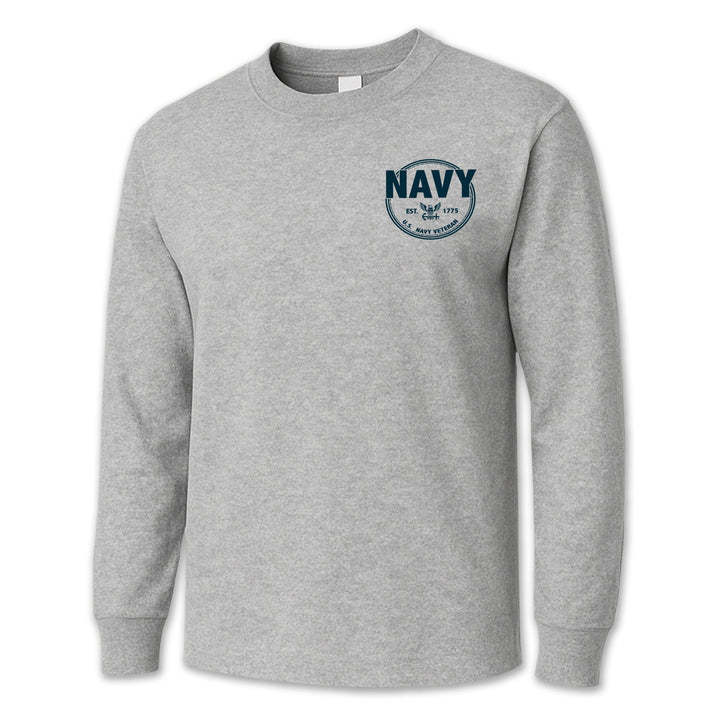 Navy Veteran Long Sleeve T-Shirt