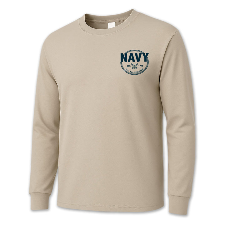 Navy Veteran Long Sleeve T-Shirt