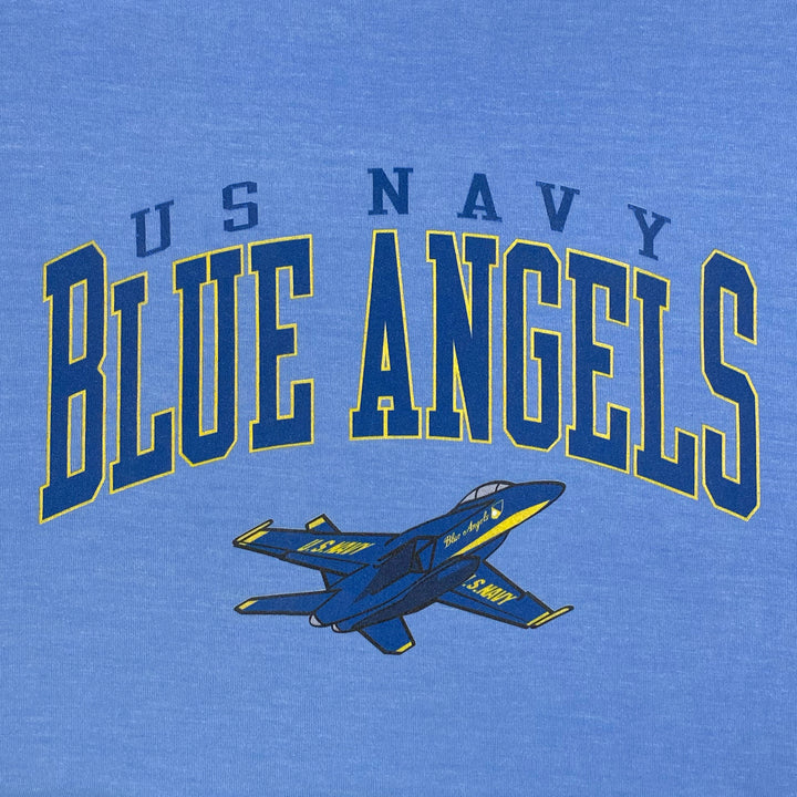US Navy Blue Angels Tri-Blend Victory Falls T-Shirt (Powder Blue)
