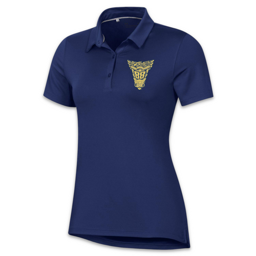 USNA Under Armour Class of 88 Ladies Tech Mesh Polo (Navy)