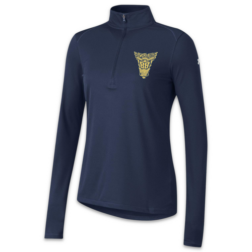USNA Under Armour Class of 88 Ladies Tech Mesh 1/4 Zip (Navy)