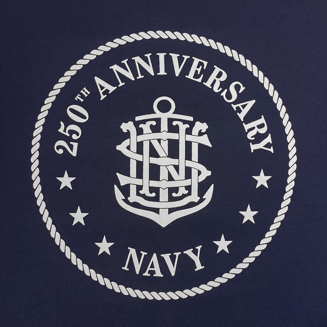 Navy Under Armour 2025 Rivalry Ladies Navy 250th Icon Fleece Crew (Navy)