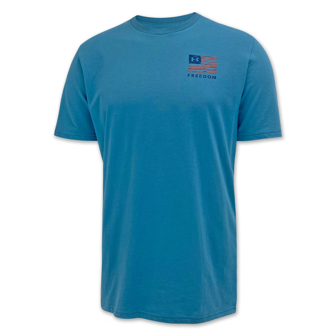 Under Armour Freedom Flag USA T-Shirt (Blue)