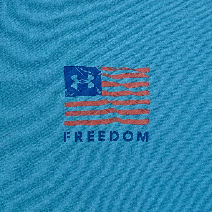 Under Armour Freedom Flag USA T-Shirt (Blue)