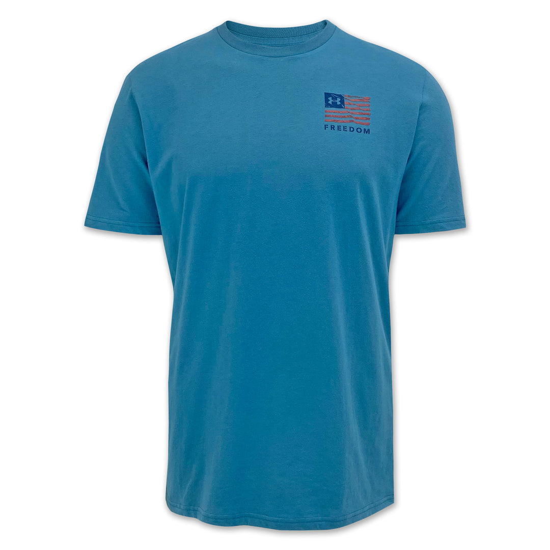 Under Armour Freedom Flag USA T-Shirt (Blue)