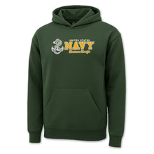 Load image into Gallery viewer, United States Navy Anchors Aweigh Hood