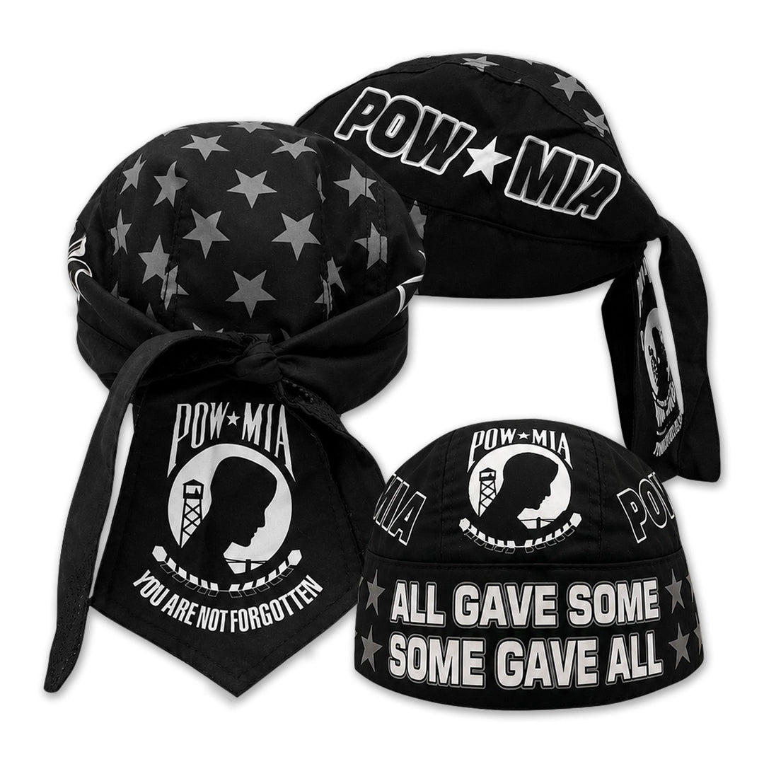 United States POW-MIA Platinum Danbanna