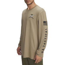 Load image into Gallery viewer, Under Armour Freedom Tac Division Long Sleeve T-Shirt (Tan)