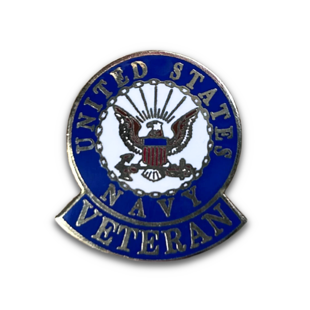 U.S. Navy Veteran Lapel Pin