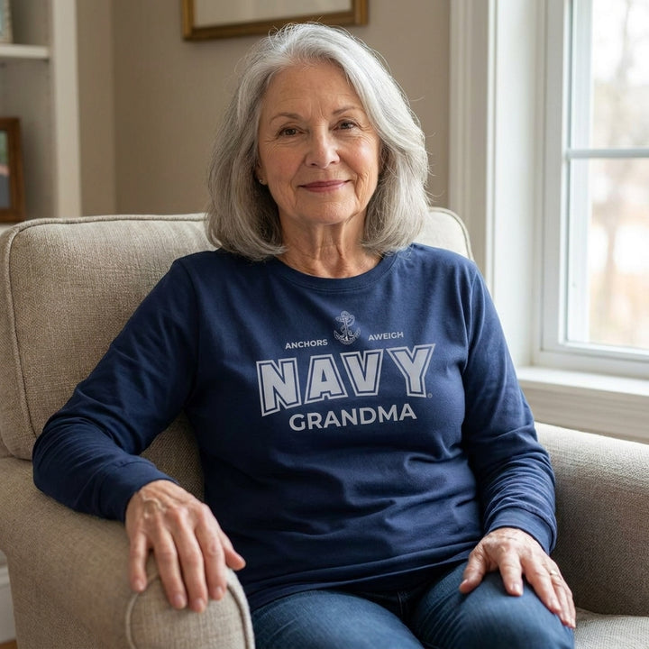 Navy Family Women's Long Sleeve T-Shirts