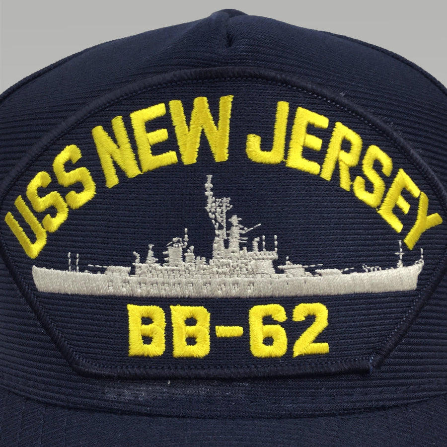 NAVY USS NEW JERSEY BB-62 HAT 1