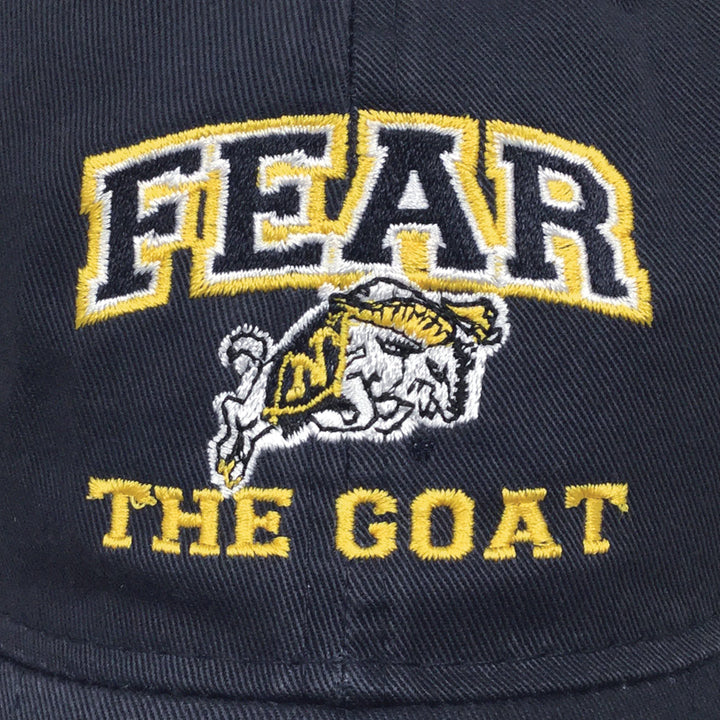 Navy Fear The Goat Hat (Navy)