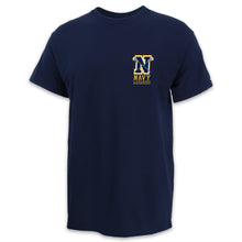 Load image into Gallery viewer, Navy Lacrosse Logo T-Shirt