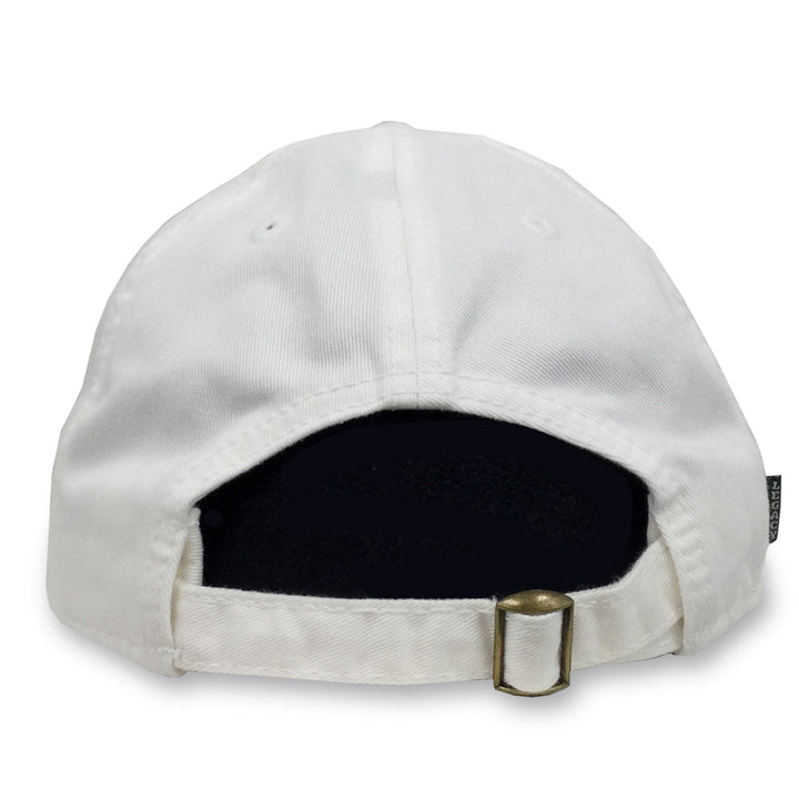 NAVY LADIES ARCH HAT (WHITE) 3