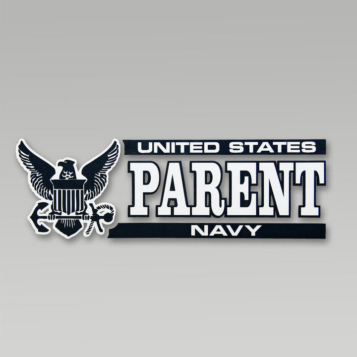 NAVY PARENT DECAL