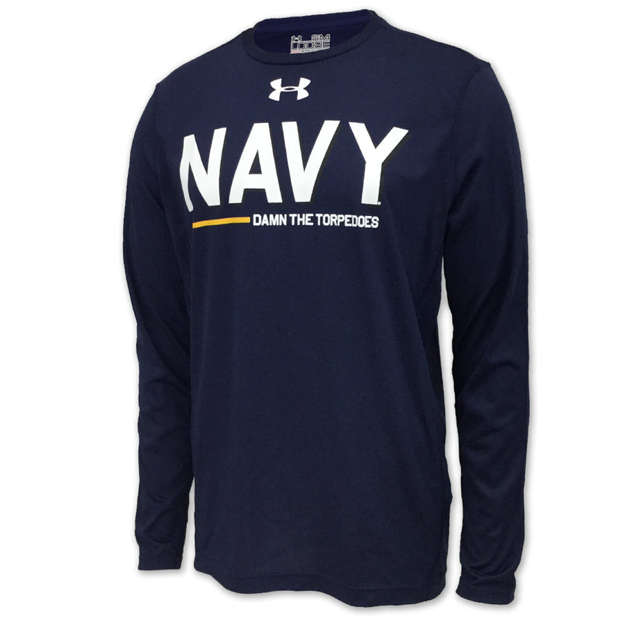 NAVY UNDER ARMOUR LIMITED EDITION SHIP LONG SLEEVE TEE (NAVY) 8