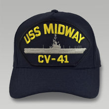 Load image into Gallery viewer, NAVY USS MIDWAY CV41 HAT 2