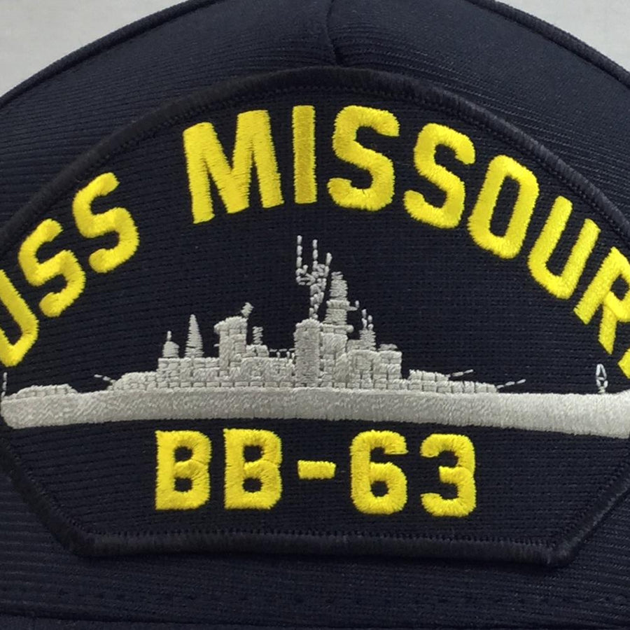NAVY USS MISSOURI BB63 HAT 1