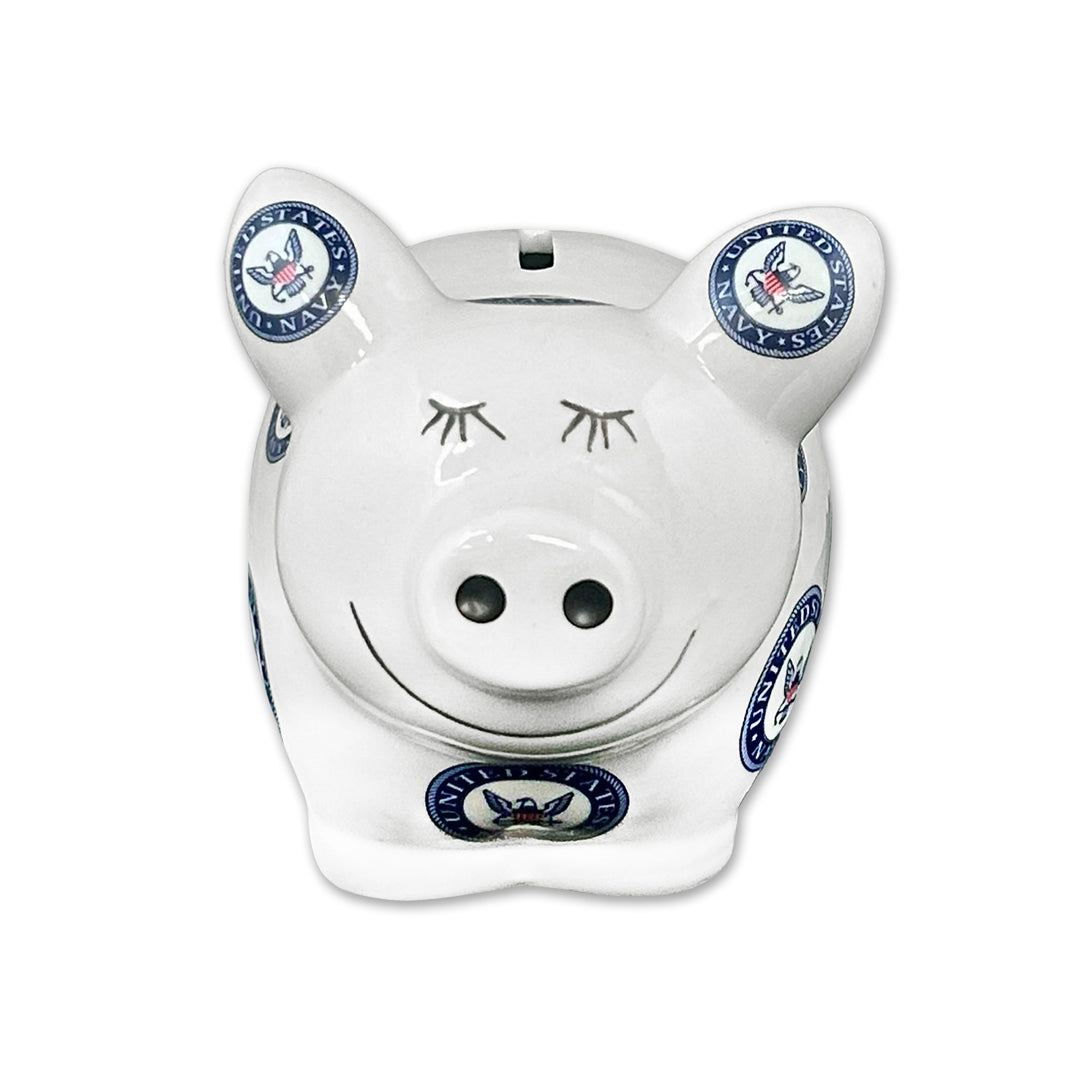 Navy Piggy Bank