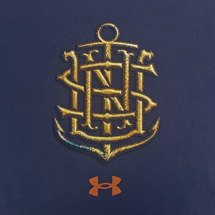 Navy Under Armour 2025 Rivalry Navy Anchor Tech T-Shirt (Navy)