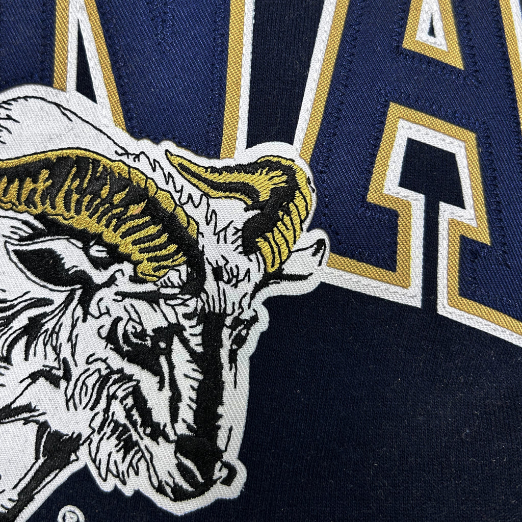 USNA Goat Embroidered Crewneck