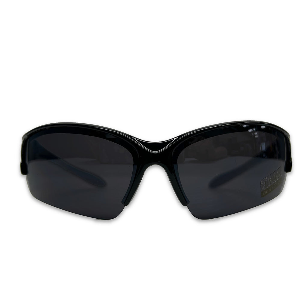 Navy Rimless Sports Elite Sunglasses