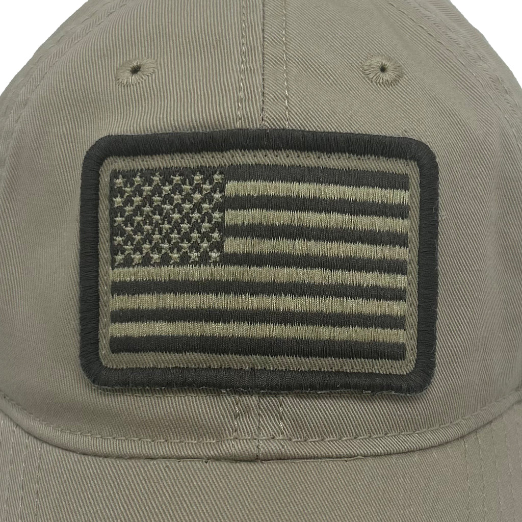 Navy Patch Flag Hat (Khaki)