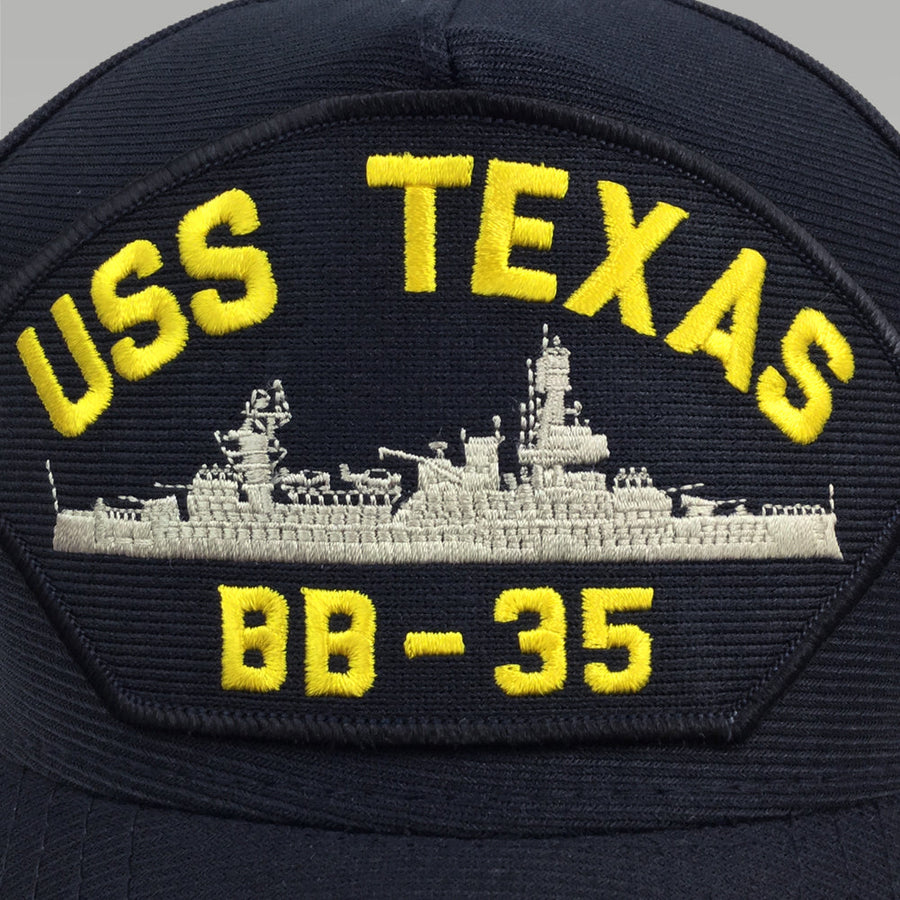 NAVY USS TEXAS BB-35 HAT 1