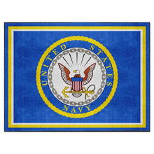 Load image into Gallery viewer, U.S. Navy 8&#39; X 10&#39; Plush Rug (Seal)