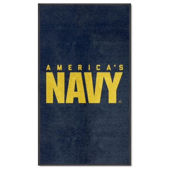 U.S. Navy 3X5 Logo Mat - Portrait