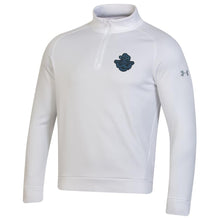 Load image into Gallery viewer, Navy Under Armour 2023 Rivalry Armour Fleece Half Zip (White)