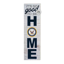 Load image into Gallery viewer, Indoor Outdoor Sign HOME So Good Navy (10x35)*